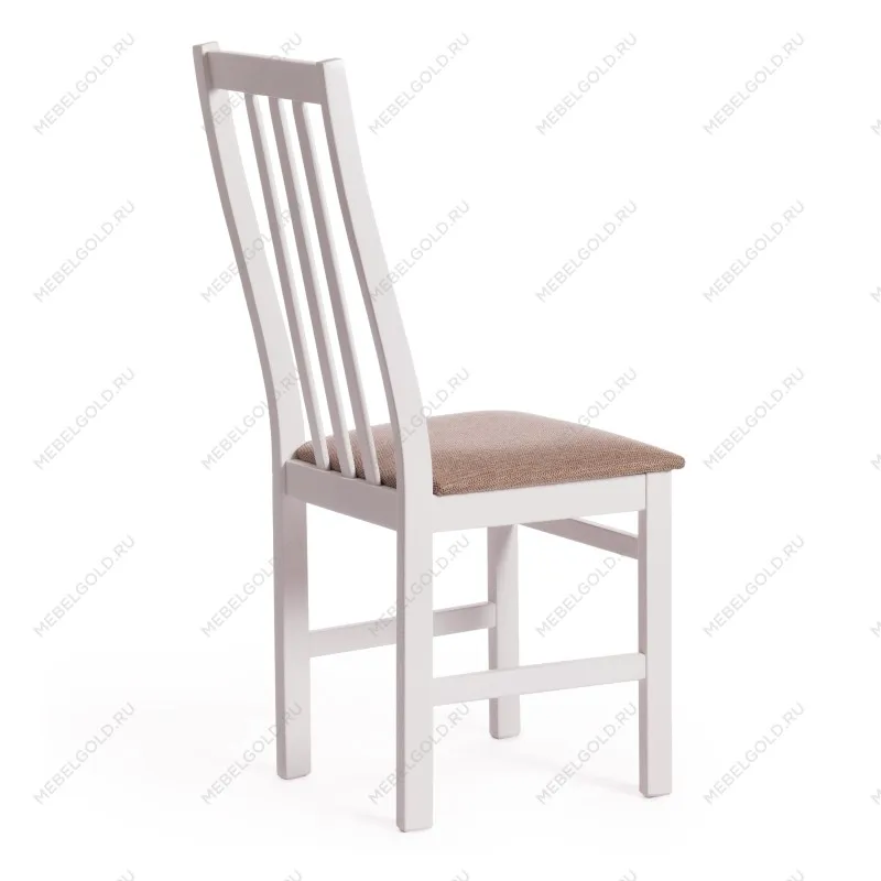Стул SWEDEN white, ткань бежевая (Ford William 7) | изображение 2