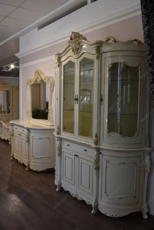 Сервант Джоконда 5-ств крем глянец | изображение 4