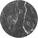 Комплект Halmar FLAMINGO (2 стола журнальных) (черный мрамор/белый мрамор/черный) | изображение 9