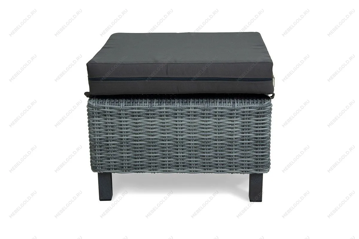 MOKKA BELLA пуф малый, серый | изображение 4