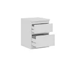 КАСТОР (KULLEN) тумба ИКЕА / IKEA 2 ящика белая | изображение 2