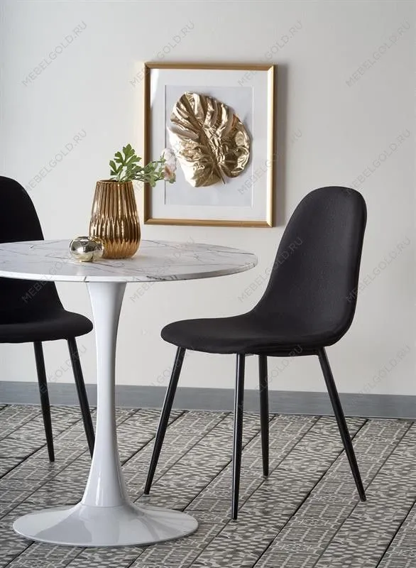 Стол обеденный Halmar DENVER (белый мрамор/белый) | изображение 9