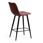 Стул полубарный CHILLY (mod. 7095пб) коралловый barkhat 15/черный | изображение 2