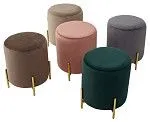 Пуф для гостиной RICE BLUVEL-78 GREEN/GOLD | изображение 3