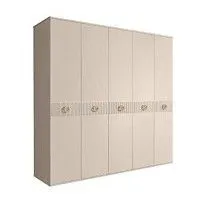 Шкаф 5-ти дв. Bogemia Fillini (Ваниль/Золото) БМШ2/5(Fi)