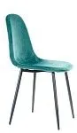 Стул кухонный Signal FOX VELVET (зеленый/черный мат) | изображение 2