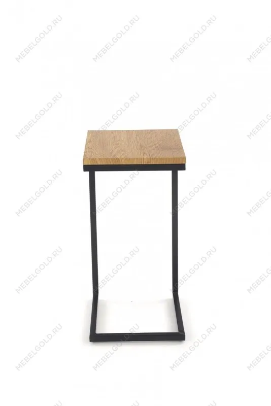 Стол журнальный Halmar NISA (дуб золотой/черный) | изображение 2