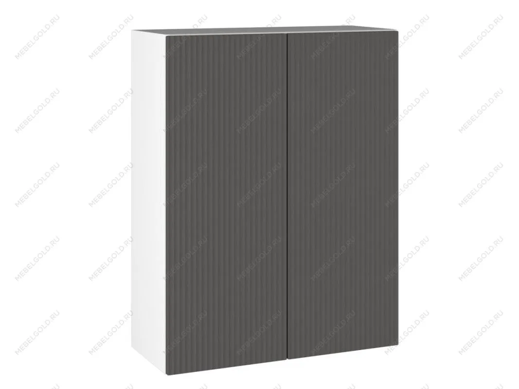 Шкаф 960 ШГ-75, Виста (750*316*960) Экокожа Серый, 26724