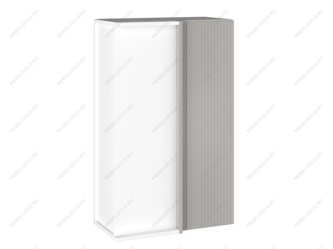 Шкаф 960 ШВП-60 правый, Виста (600*350*960) Экокожа Бежевый, 26519