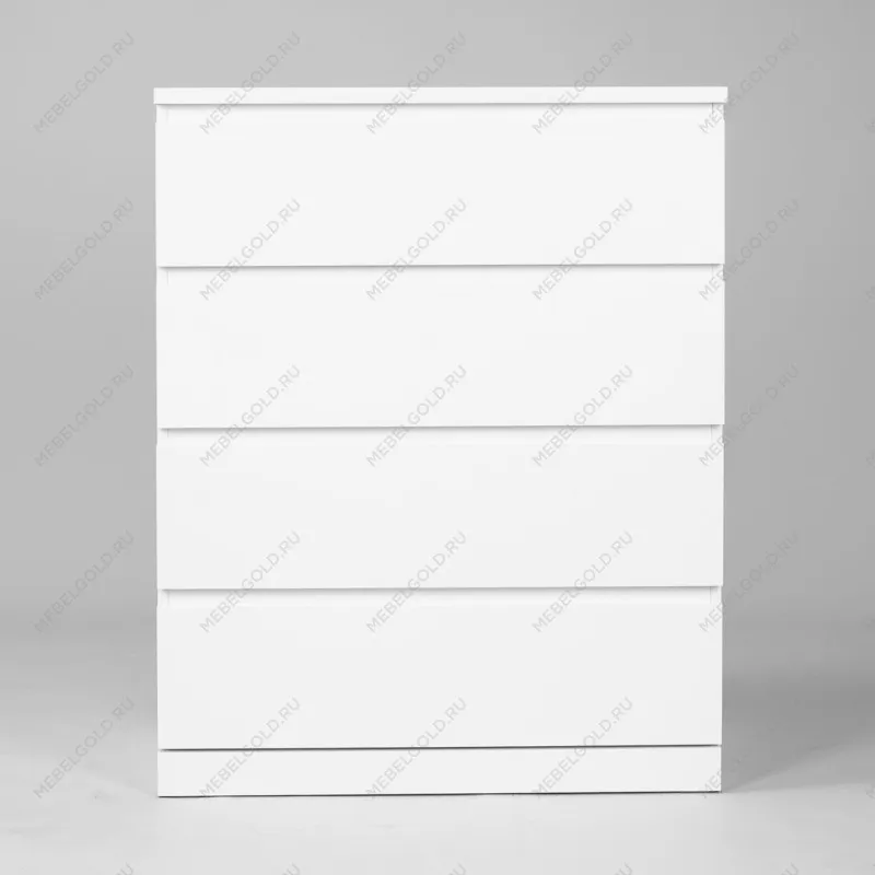 МАЛЬМ / VARMA Комод ИКЕА / IKEA 4, 80x100x40, пигмент, белый | изображение 2