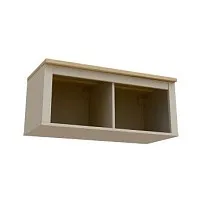 САГА полка навесная 2 секции кашемир/ясень