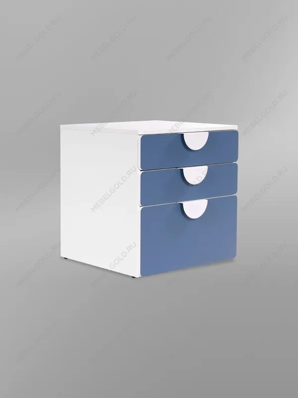 Комод Пикси, 3 ящика 60x57x60, озорной василек | изображение 13