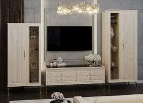 Гостиная Замира 2+тв+2 бежевый