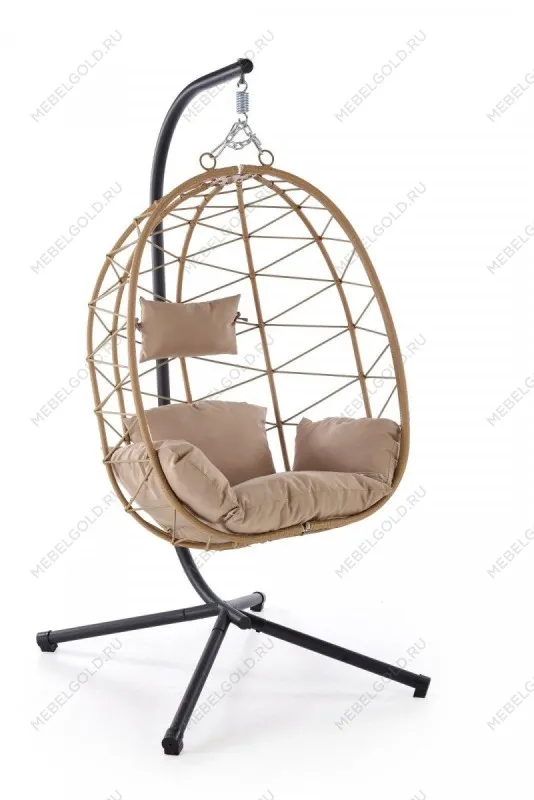 Кресло садовое Halmar SNAKE (натуральный/бежевый)