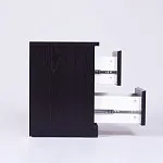 Тумба прикроватная Варма, 2 ящика, 40х55х40 см, шпон натурального дерева, ясень черный | изображение 13