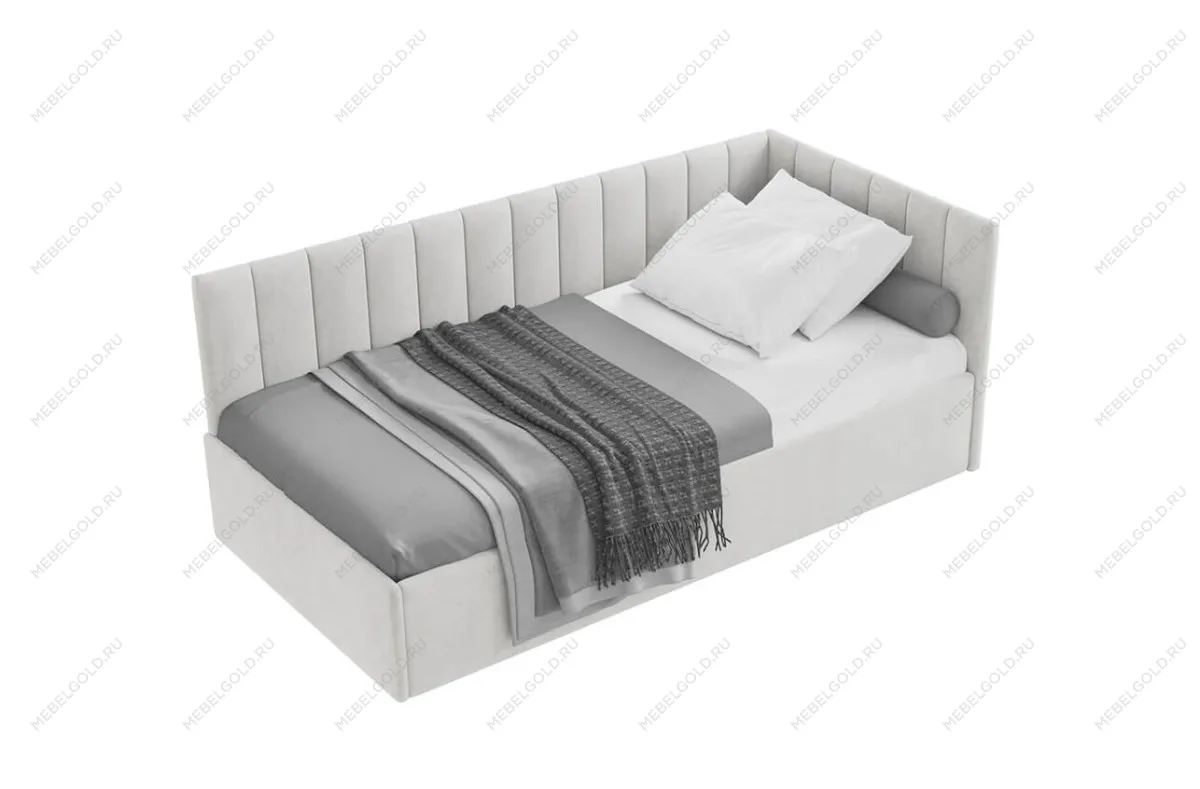 Кровать Сингл 90 угловая с подъемником. Цвет SIMPLE 29 | изображение 6