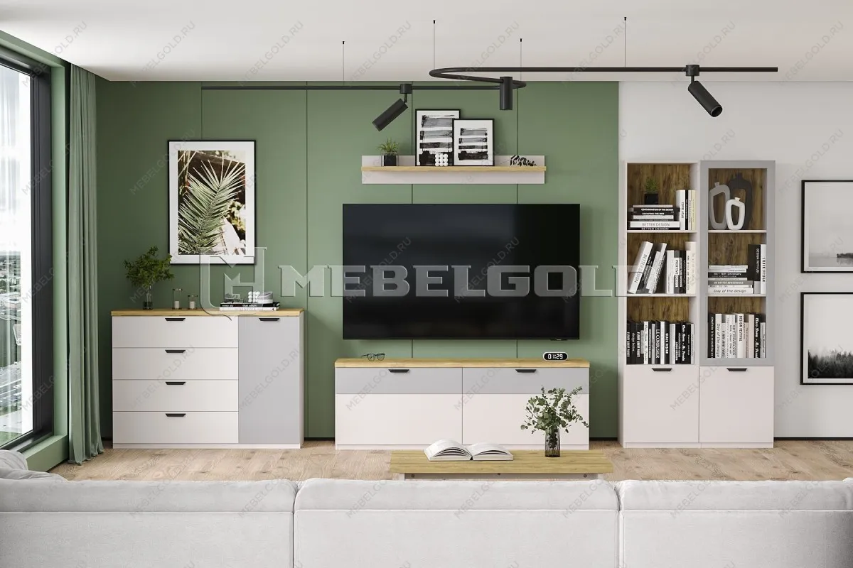 Шкаф с витриной Модерн 1V1D/52 | изображение 4