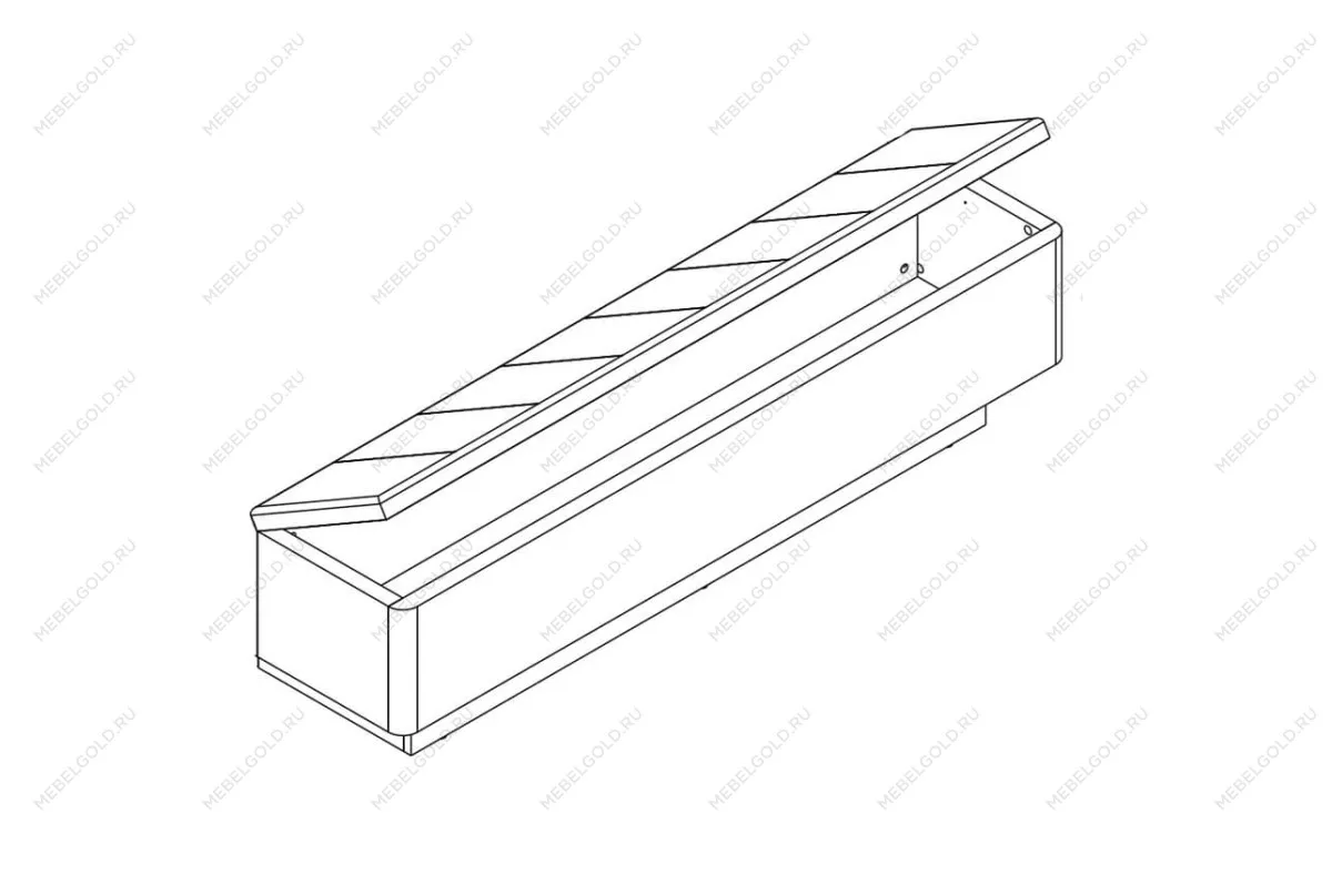 Скамья приставная Джаггер 160 | изображение 1