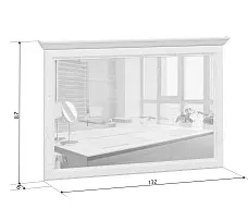 Зеркало Стилиус LUS125 (Орех донской) - Выставка Балашиха