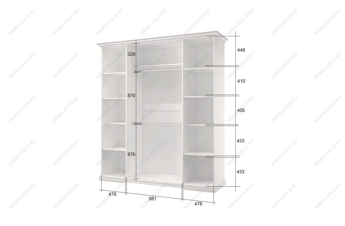 Корпус шкафа Севилла 4DG | изображение 1