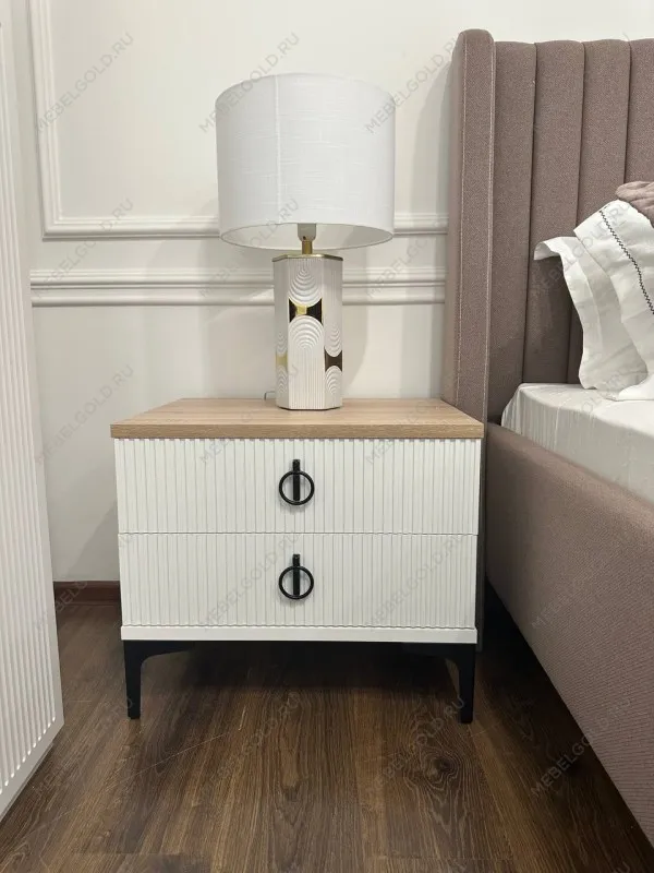 Тумба прикроватная Стелла белый | изображение 2