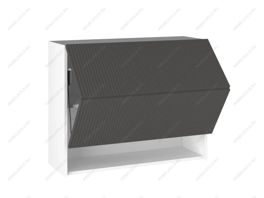 Шкаф ШГ-90СМГ, Виста (900*316*720) Экокожа Серый, 26651 | изображение 1