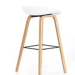 Барный стул Halmar H-86 (белый/серый) | изображение 1