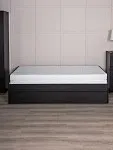 Кровать раздвижная Сириус, с ящиками, 90х200/180х200 см, дуб венге, черно-коричневая | изображение 6