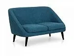 Диван Corsica 2-местный Ткань Lounge 21, Ножки черные, 644707 | изображение 1