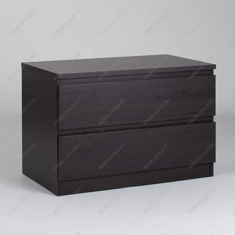 МАЛЬТА комод ИКЕА / IKEA 2 ящика 80х54 Дуб Венге | изображение 1