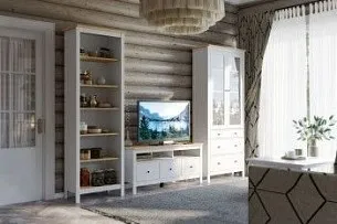 Мебель Сага (Белый/ясень)