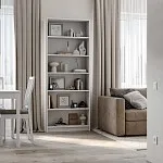 Стеллаж Варма, 6 полок, 78х198х28 см, белый | изображение 3