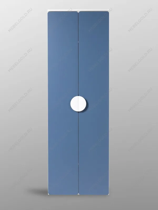 Шкаф Пикси распашной, с двумя дверьми и полкой 60x57x180, озорной василек | изображение 7