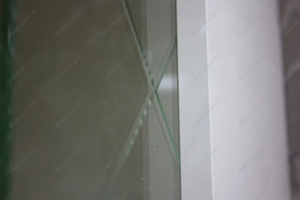 Витрина 1-ств. (правая) Римини СОЛО (белый золото) РМВ1-1С (s) - Выставка Балашиха | изображение 9