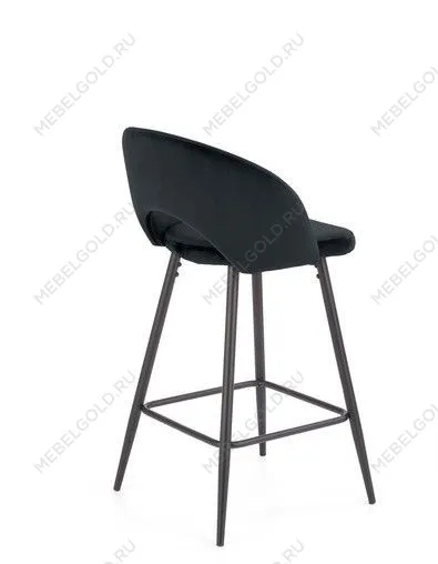 Стул барный Halmar H96 (черный/черный) | изображение 1