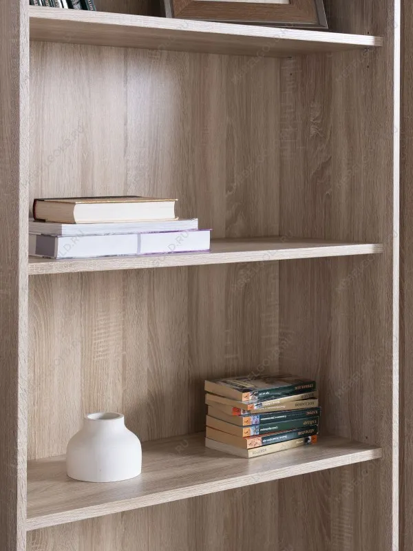 Стеллаж Сириус, 1 ящик, 78х35х190 см, дуб сонома | изображение 1