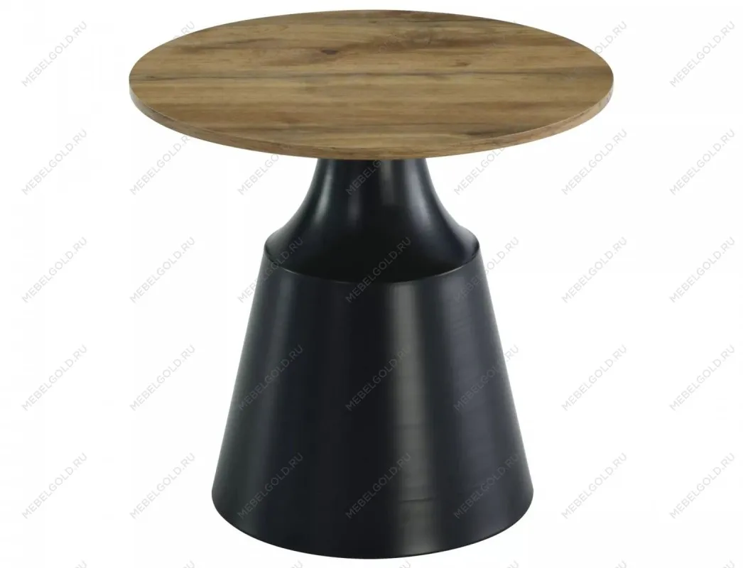 Комплект Signal ITAKA (2 стола журнальных) (дуб артизан/черный) 70/40, 50/50 | изображение 2