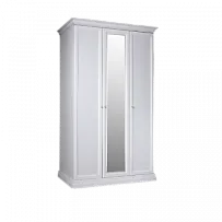 Шкаф 3-х дв. для платья и белья (1 зеркало) Амели дуб АМШ1/3