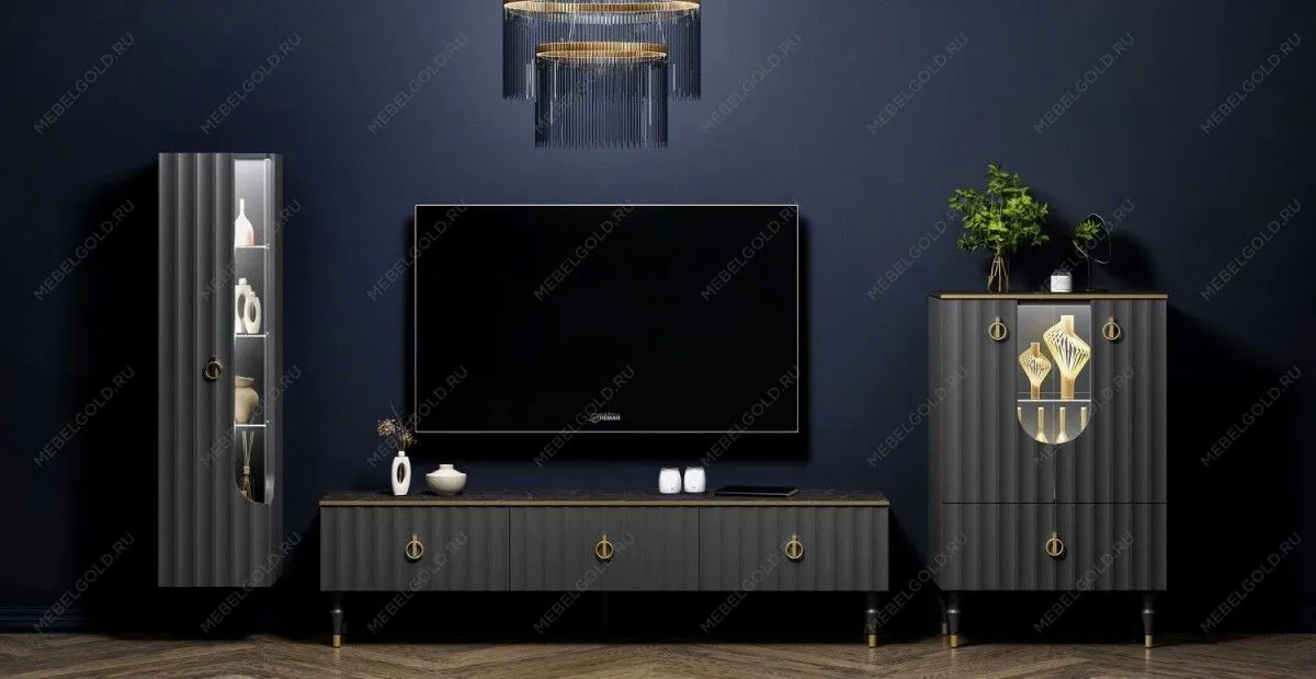 Гостиная Лоренсо (Графит) 2