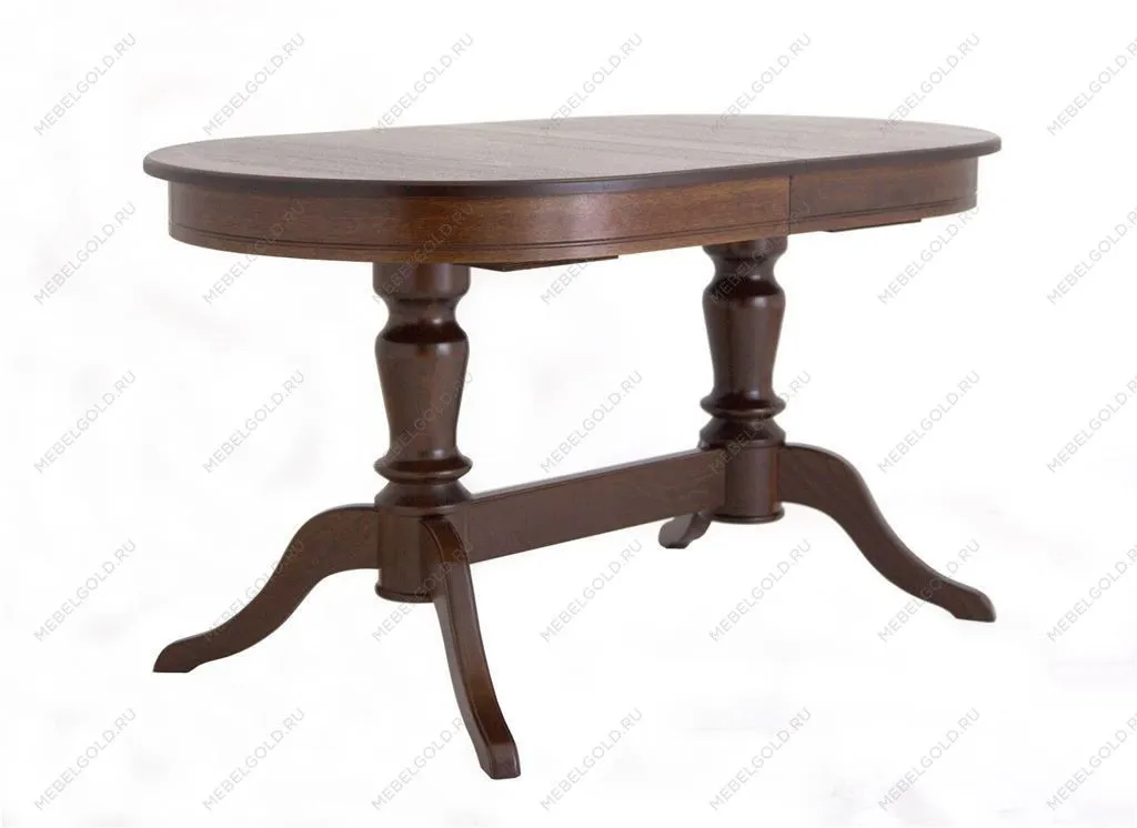 Стол Бардис-2 (Темный орех/шпон дуба)