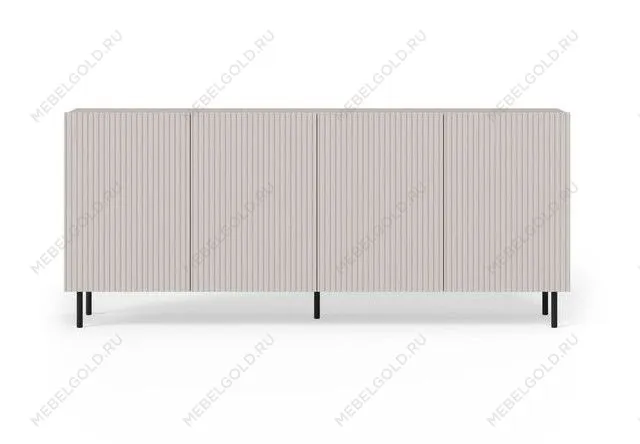 Комод Halmar PAXOS KM-2 (кашемир/черный) | изображение 6