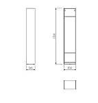 МАКС стеллаж 50х36х233 серый | изображение 2