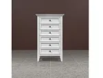 Комод высокий 6 ящиков Manhattan (Белый) | изображение 1