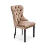 Стул кухонный Halmar MIYA (бежевый/черный) | изображение 2