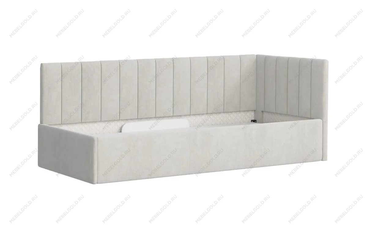 Кровать Сингл 90 угловая с подъемником. Цвет SIMPLE 29 | изображение 2