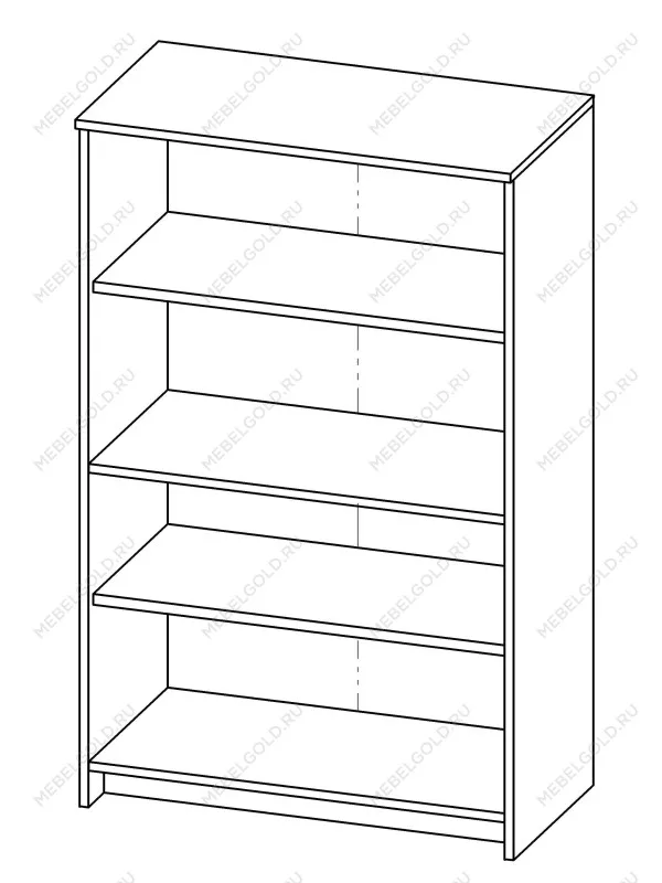 Тумба Сириус, 2 двери со стеклом, 78х41х124 см, белая | изображение 13
