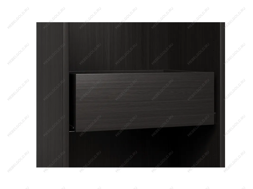 Ящик МАКС выдвижной в узкий однодверный шкаф, ДСП, цвет Дуб Венге | изображение 1