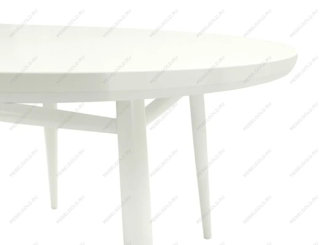 Стол обеденный круглый Spring 110 (Белый) | изображение 4