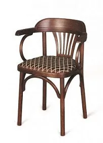 Стул Венский Михаэль мягкий (темный тон, ткань 3 brown)