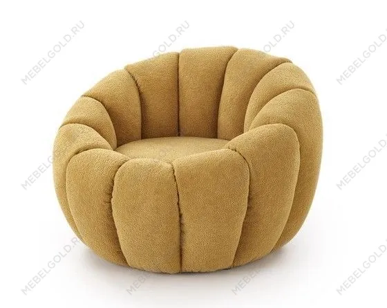 Кресло HALMAR GASPAR 2 горчичный | изображение 2